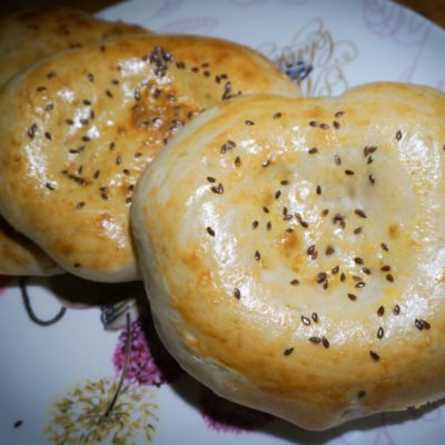Узбекская лепешка в духовке